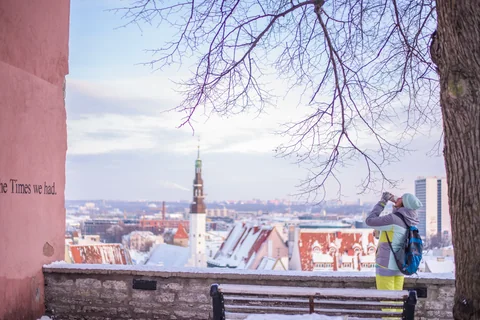 Tallinn Eski Kent manzarası