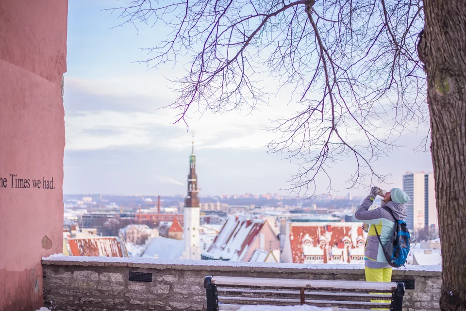Tallinn Eski Kent manzarası