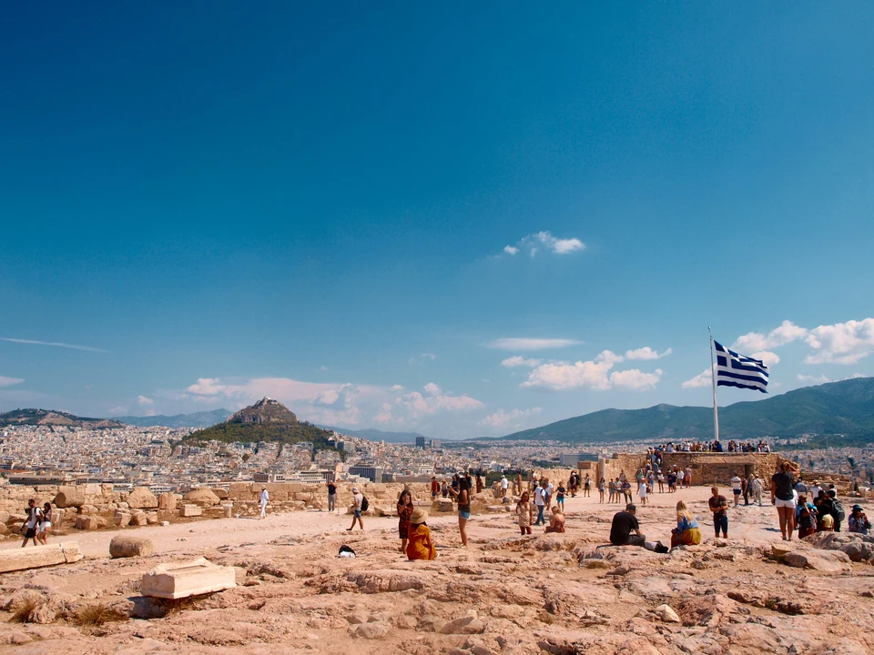 Akropolis’ten Atina ve Likavitos Tepesi manzarası