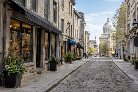 Montreal · Eski Montreal Sokakları