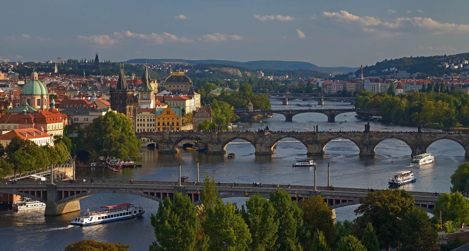 Prag · Vltava Köprüleri