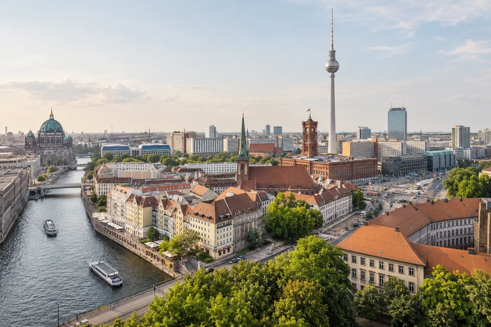 Berlin · Televizyon Kulesi ve Şehir Panoraması