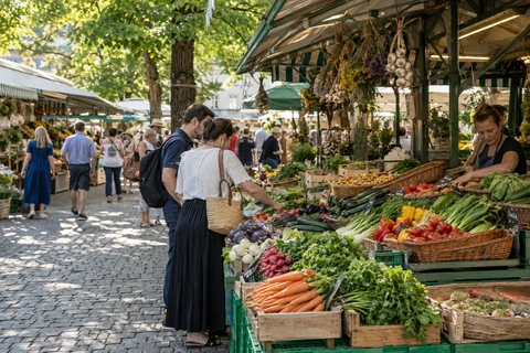 Münih · Sokak Yaşamı