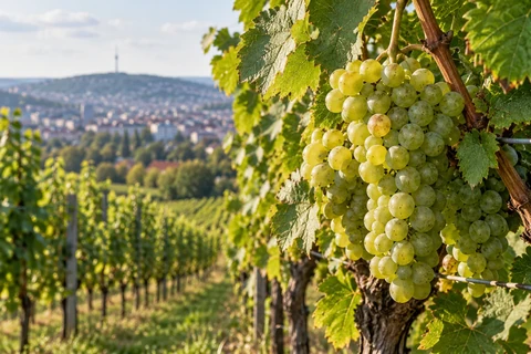 Stuttgart · Bağlarda Yeşil Üzüm Salkımı