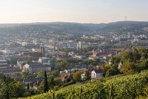 Stuttgart · Şehir Manzarası