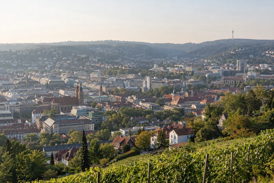 Stuttgart · Şehir Manzarası