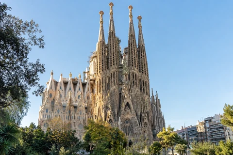 Barselona · Sagrada Familia Mimarisi