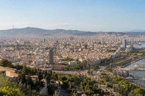 Barselona · Şehir ve Akdeniz
