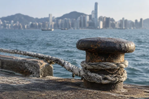 Hong Kong · Kıyıda Bir Detay