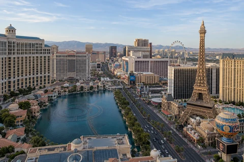 Las Vegas · Bulvarın Sabah Manzarası